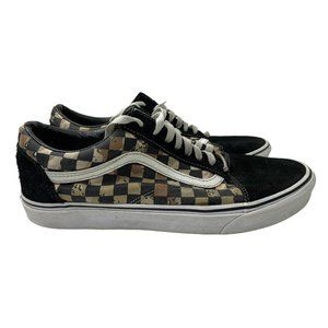 Vans Men's Old Skool Camo Checkerboard Canvas Skate Shoes Size 12